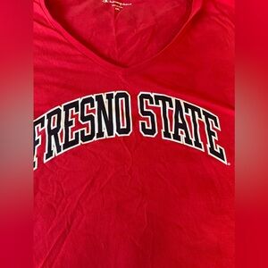 Fresno State vneck tshirt. Woman’s size XXL